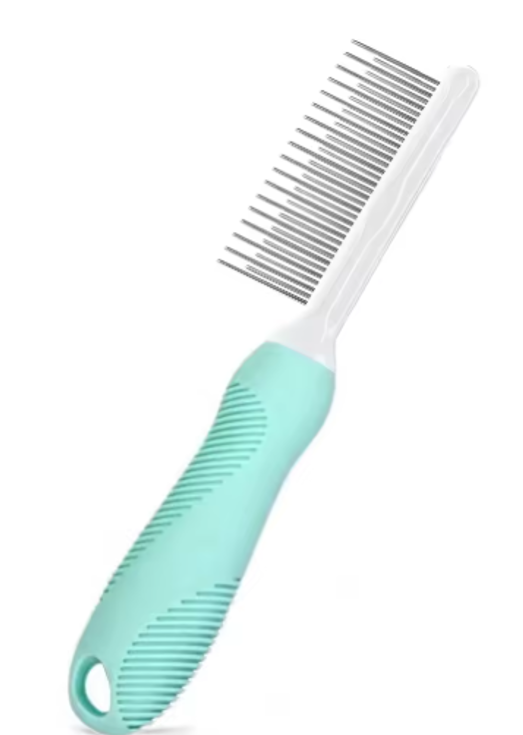 Clean Comb: The Ultimate Pet Grooming Needle Brush for a Shiny, Tangle-Free Coat!