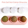 Catnip Ball Toy with Rotating Features for Cats