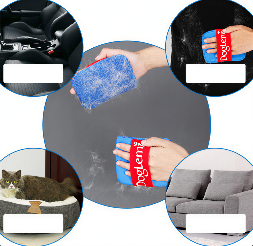 Pet Hair Remover Brush – Fast, Reusable Fur Cleaner